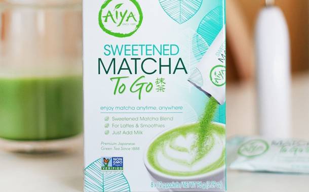 Aiya Matcha launches sweetened matcha tea sachets in the US