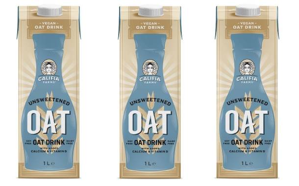 Califia Farms releases vegan oat beverage in UK