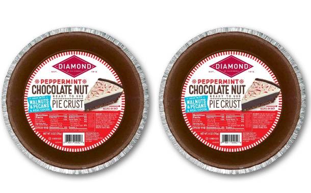 Diamond of California unveils peppermint chocolate nut pie crust