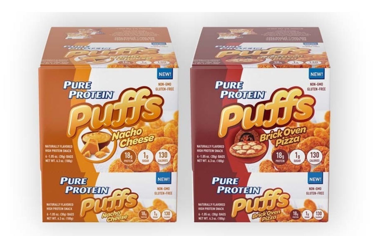 The Nature's Bounty Co. debuts high-protein puffs and cookie sandwiches
