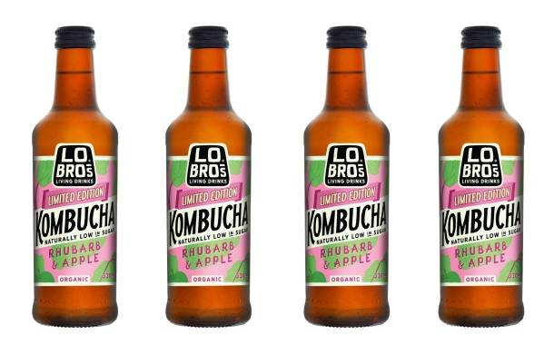 Lo Bros debuts limited-edition rhubarb and apple kombucha