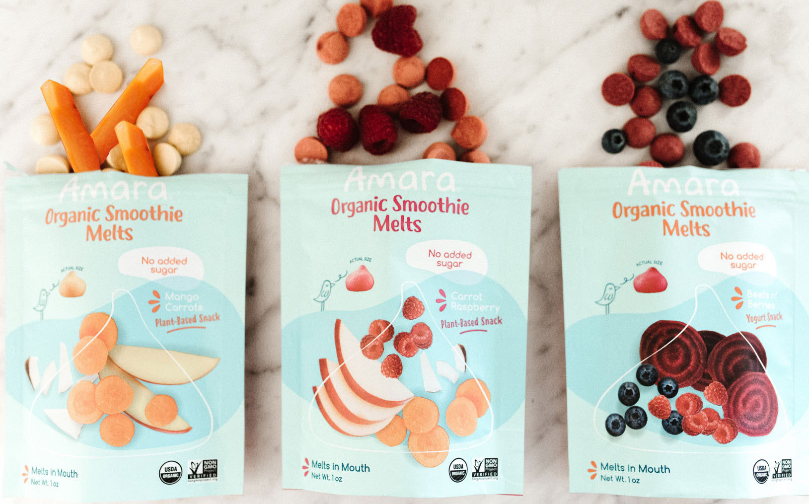 Amara launches toddler smoothie melts with no added sugar