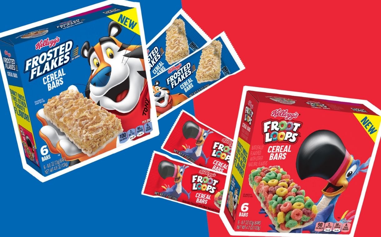 Kellogg unveils Froot Loops and Frosted Flakes cereal bars