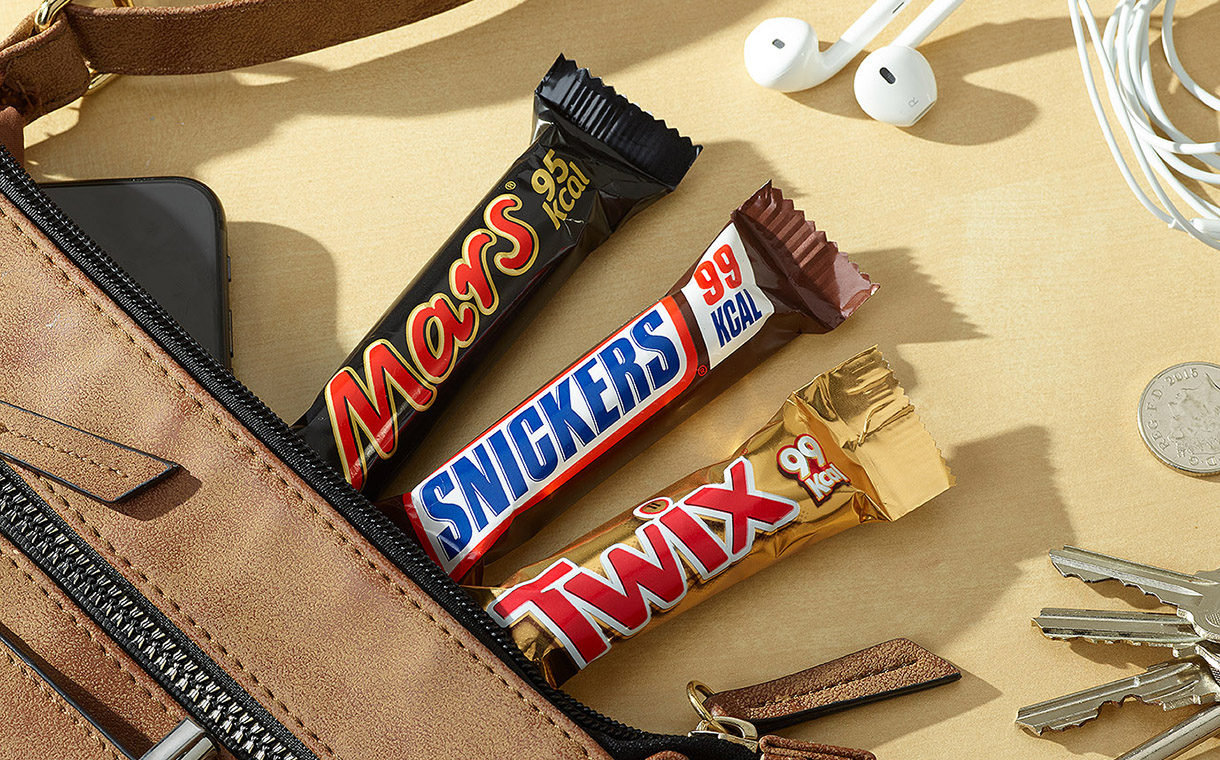 Mars Wrigley unveils 100 calorie Mars, Snickers and Twix bars