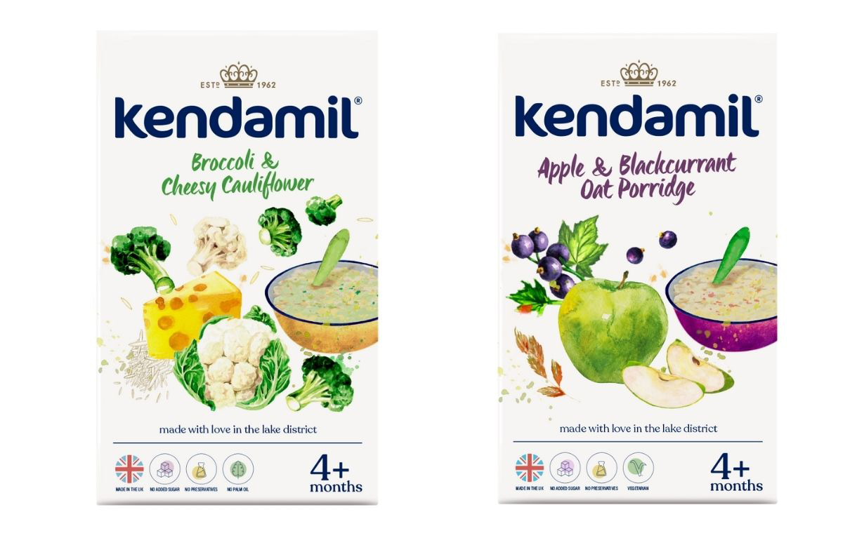 Kendamil debuts broccoli and cheesy cauliflower cereal in UK