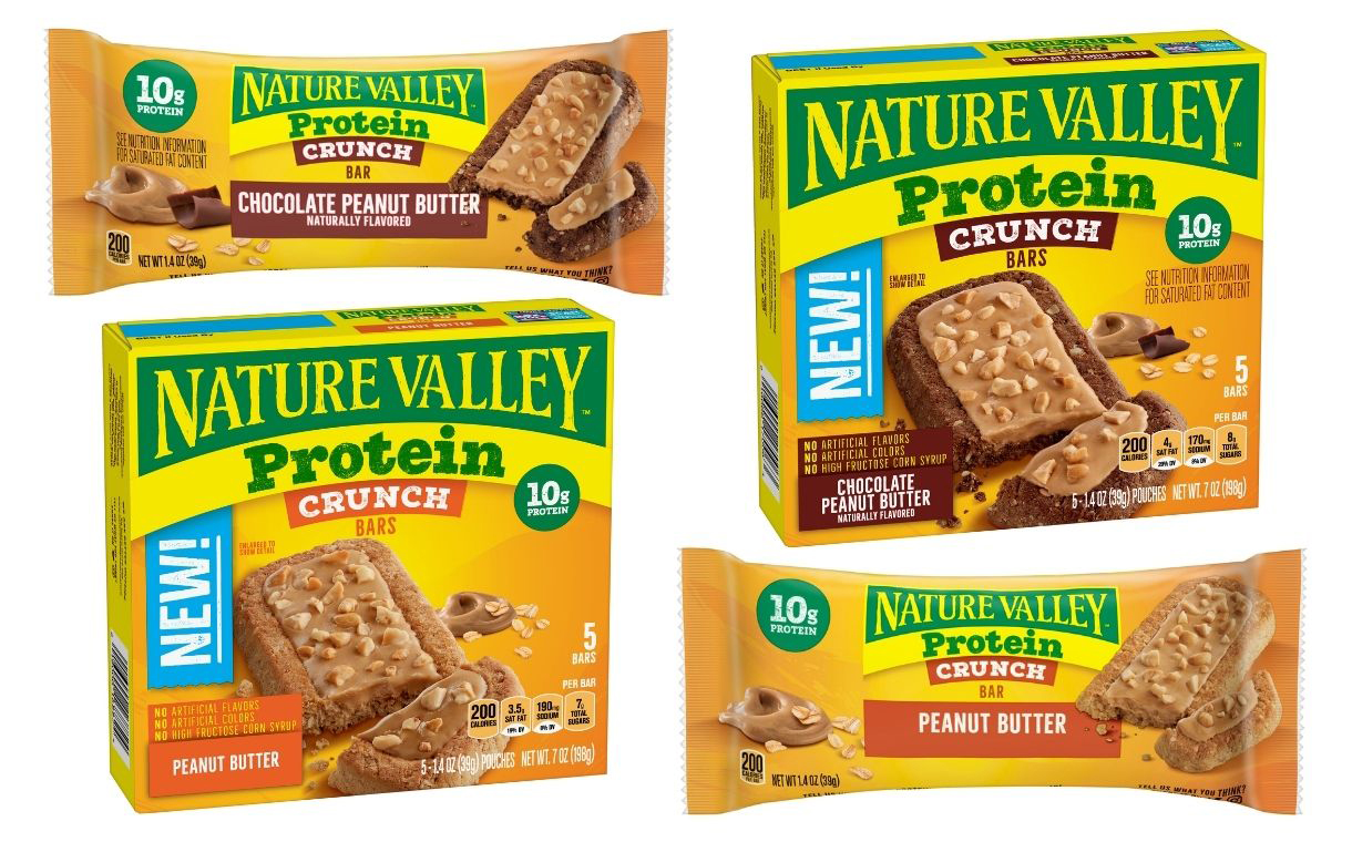 General Mills adds Protein Crunch bars to Nature Valley range