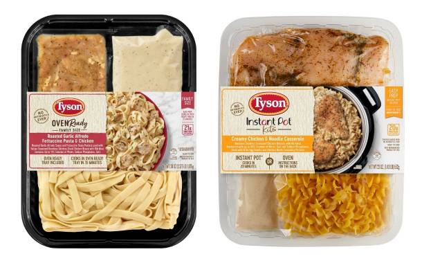 Tyson releases fresh meal kits for families in US