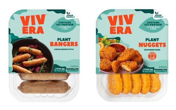 Vivera unveils vegan sausage and nugget products