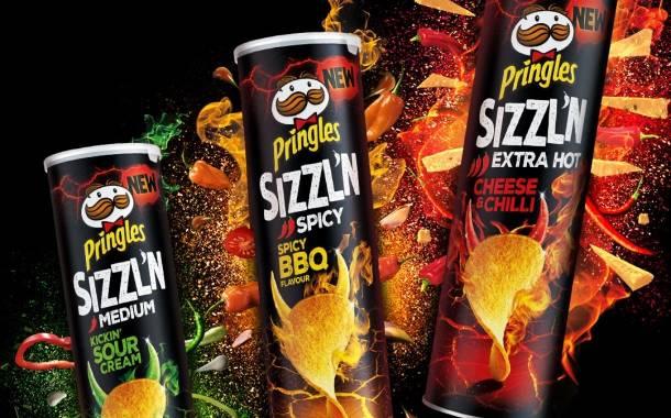 Kellogg launches new Pringles Sizzl’n range in UK