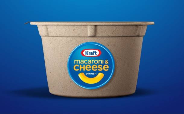 Kraft Mac & Cheese trials recyclable fibre-based microwavable cup