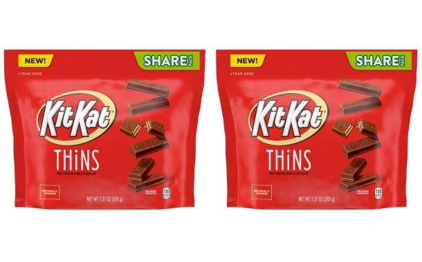 Hershey unveils new Kit Kat bar with fewer wafers
