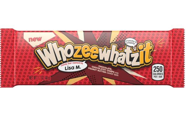 Hershey to debut Whozeewhatzit bar in US
