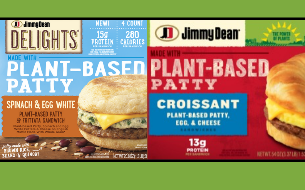 Jimmy Dean launches plant-based patty breakfast sandwiches