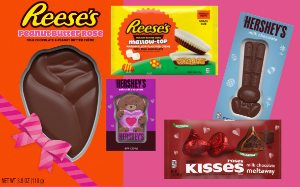 Hershey adds new treats for Valentine's day and Easter