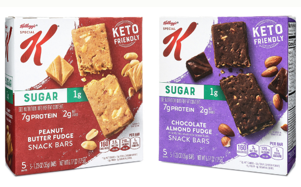 Kellogg's releases Special K keto-friendly snack bars