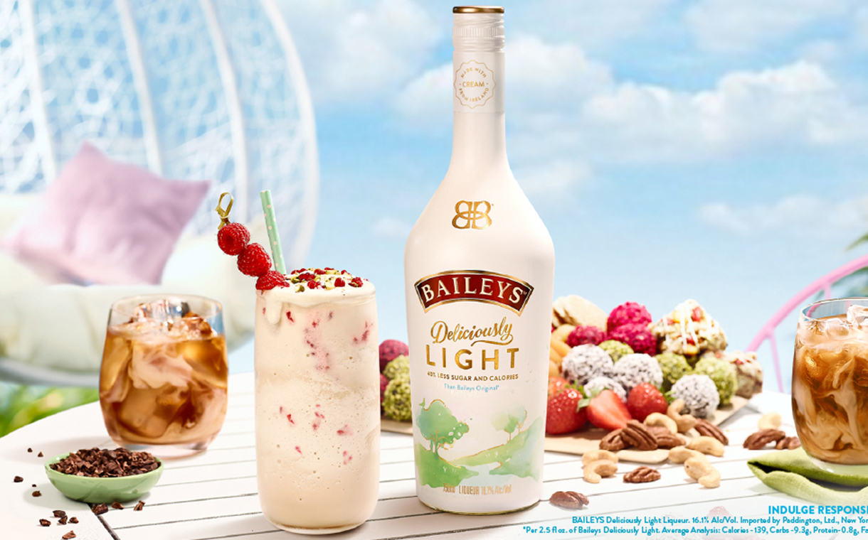 Diageo introduces new Baileys Deliciously Light