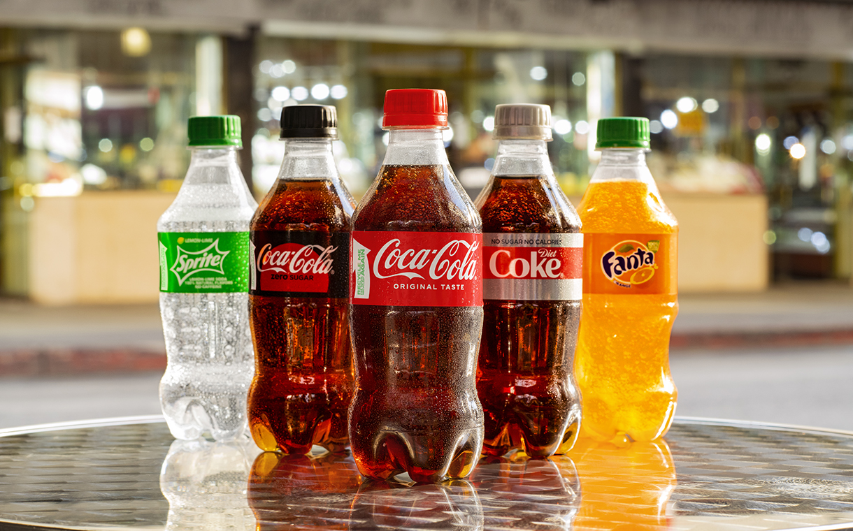 Coca-Cola's transition to 100% rPET bottles extends to US market
