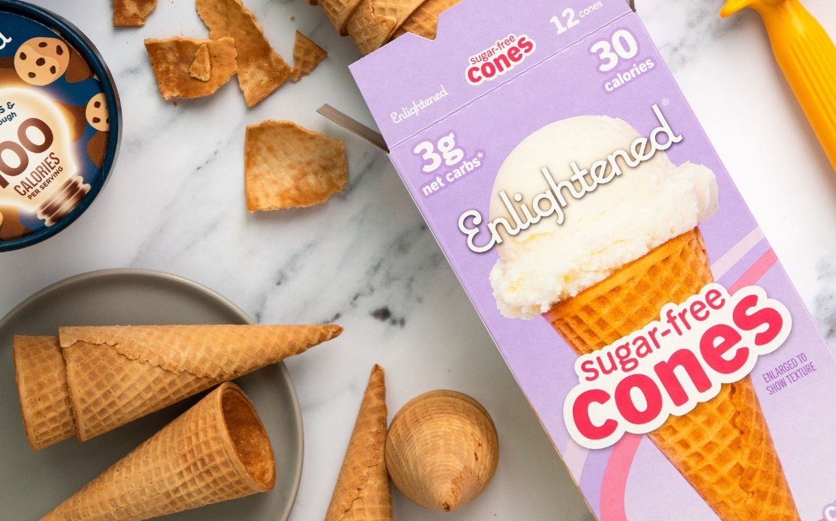 Beyond Better Foods unveils Enlightened sugar-free cones