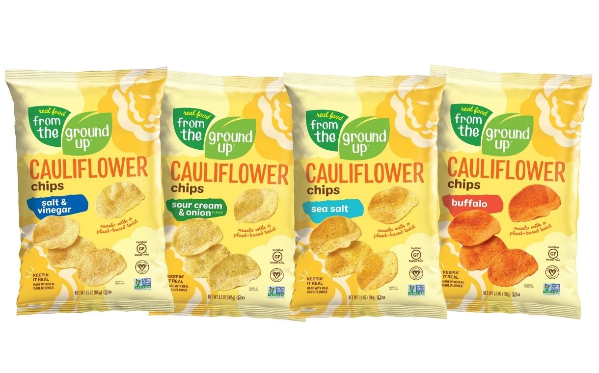 Real Food From The Ground Up unveils new cauliflower snacks