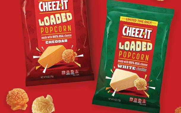 Kellogg introduces Cheez-It Loaded Popcorn in US