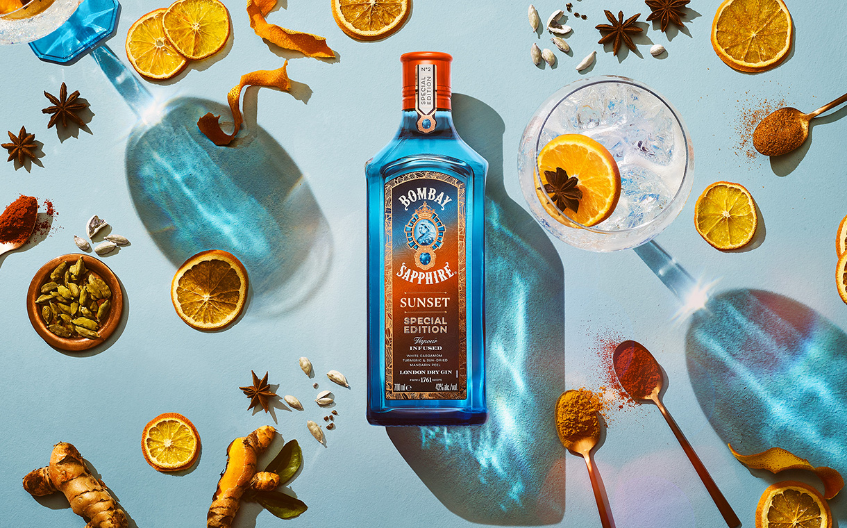 Bacardi releases limited-edition Bombay Sapphire Sunset