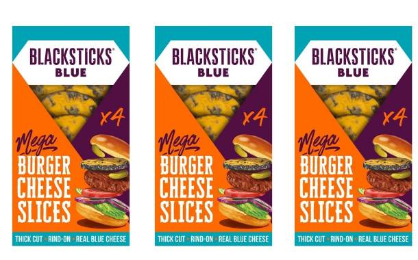 Butlers Farmhouse Cheeses unveils Blacksticks Blue Mega Burger Slices