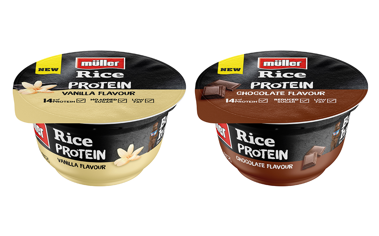 Müller Rice launches new high protein line in UK