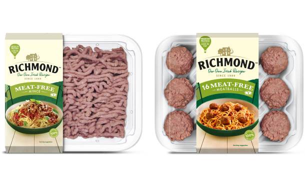 Kerry's Richmond brand launches meat-free meatballs and mince in UK