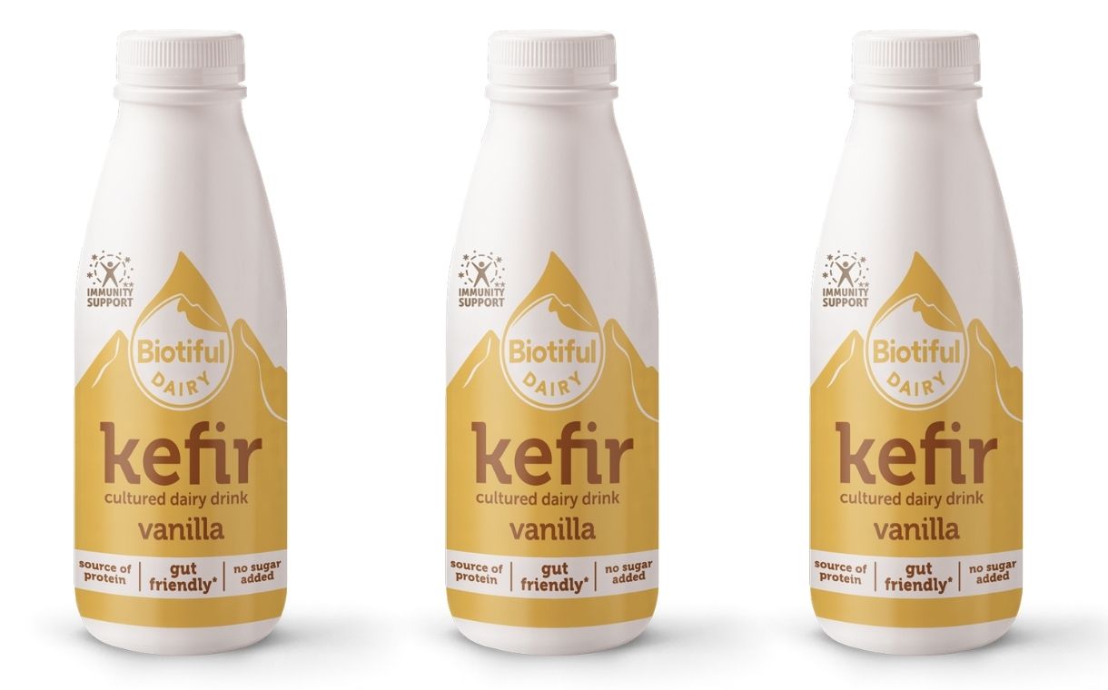 Biotiful Dairy unveils new vanilla liquid kefir flavour