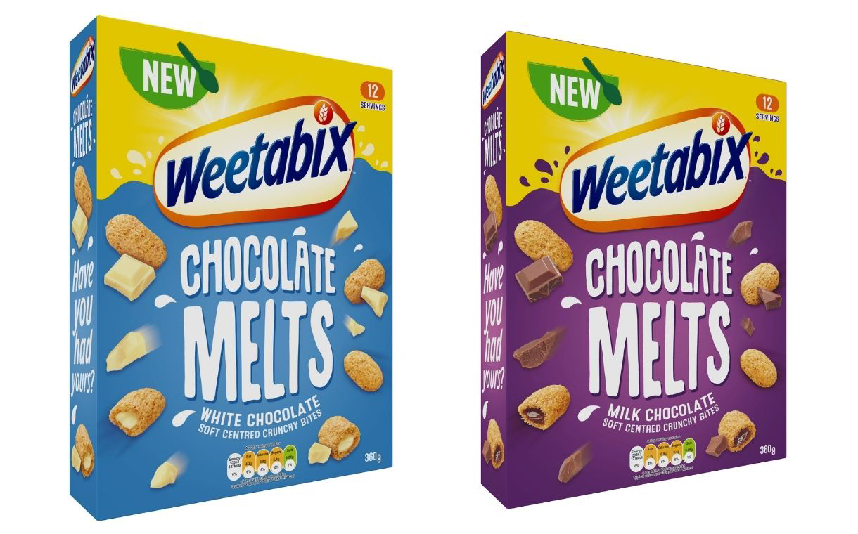 Weetabix debuts duo of Weetabix Chocolate Melts