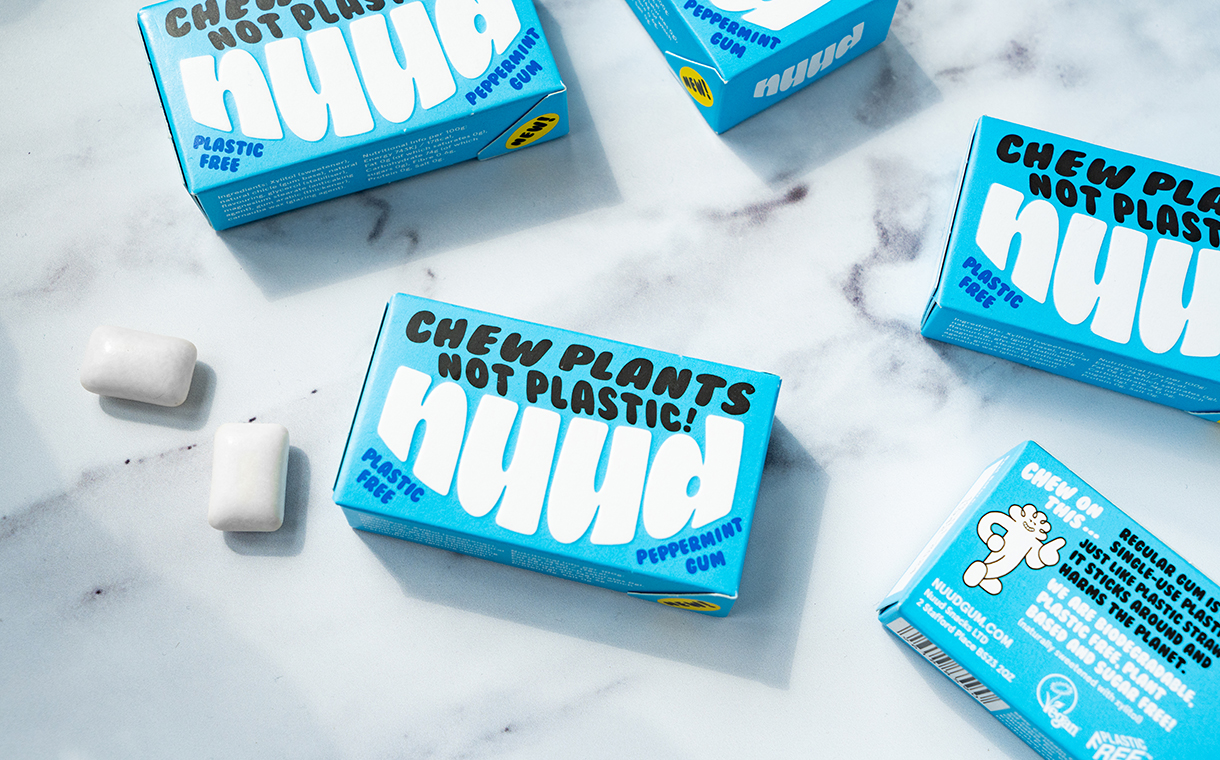 New biodegradable chewing gum Nuud launches into UK retail