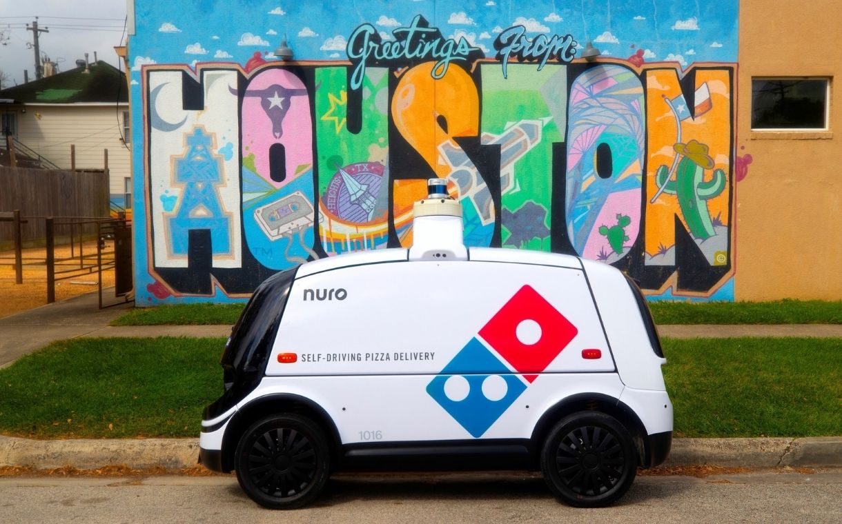 Domino's and Nuro launch robotic pizza delivery service