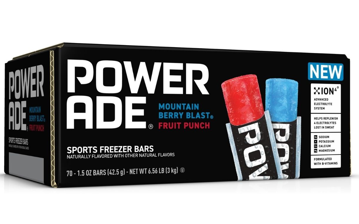 Coca-Cola partners with Jel Sert to launch Powerade Sports Freezer Bars