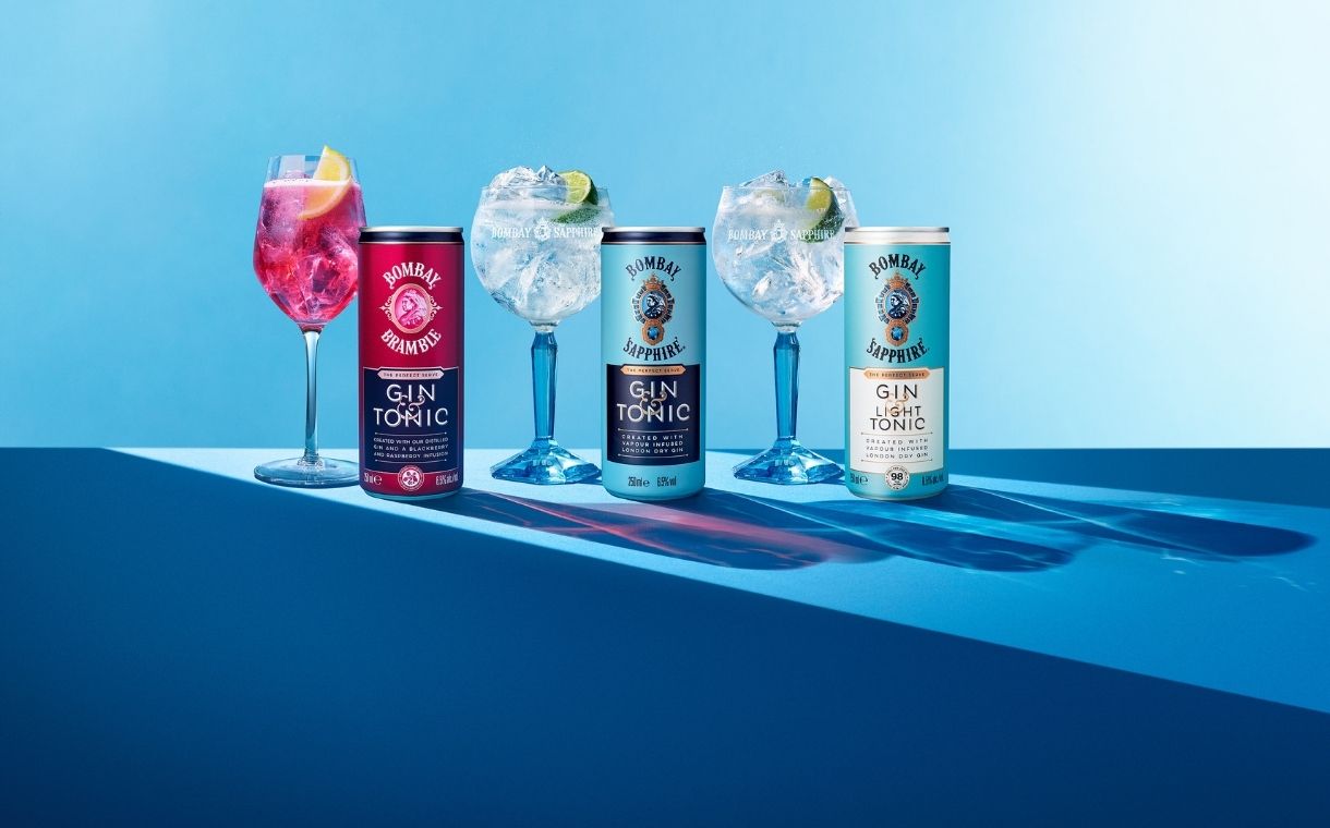 Bacardi unveils new RTD Bombay Sapphire products