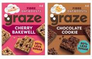 Graze adds new ‘indulgent’ flavours to Oat Boosts range in UK