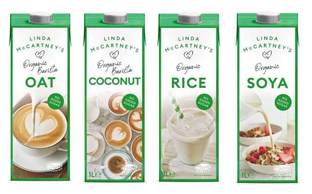 Linda McCartney’s makes category debut with milk alternatives