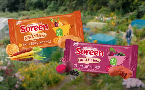Soreen launches Fruit & Veg Mmms snack bars for kids