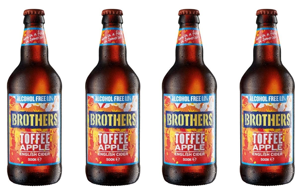 Brothers Cider unveils Toffee Apple Alcohol Free