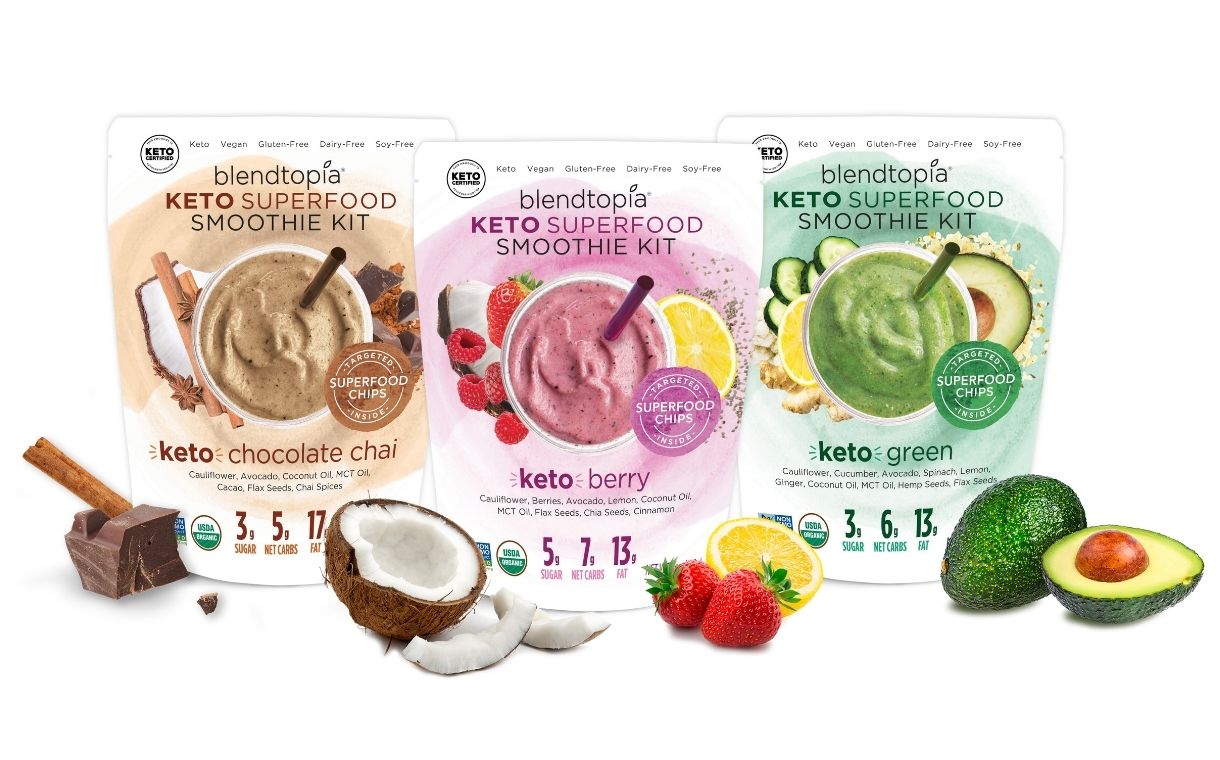 Blendtopia releases new keto-friendly smoothie kits in US