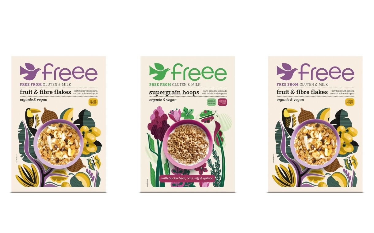 Freee releases new gluten-free breakfast cereals