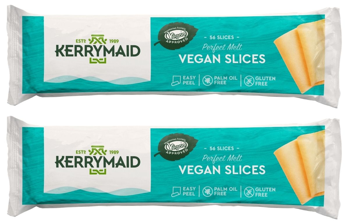 Kerry unveils vegan cheese slices for foodservice