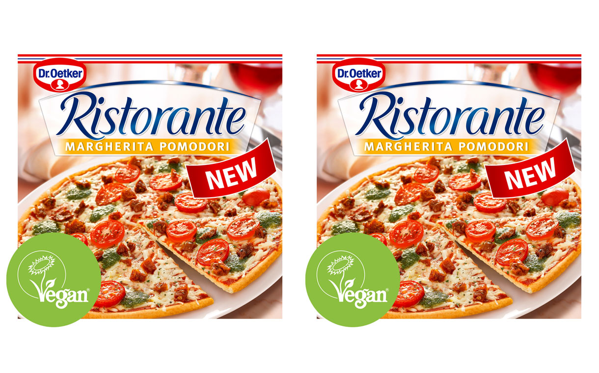 Dr. Oetker releases first vegan Ristorante frozen pizza in UK