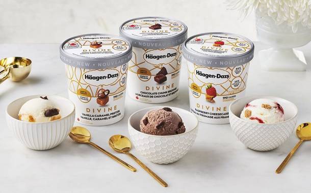 Häagen-Dazs releases Divine light ice cream range in Canada