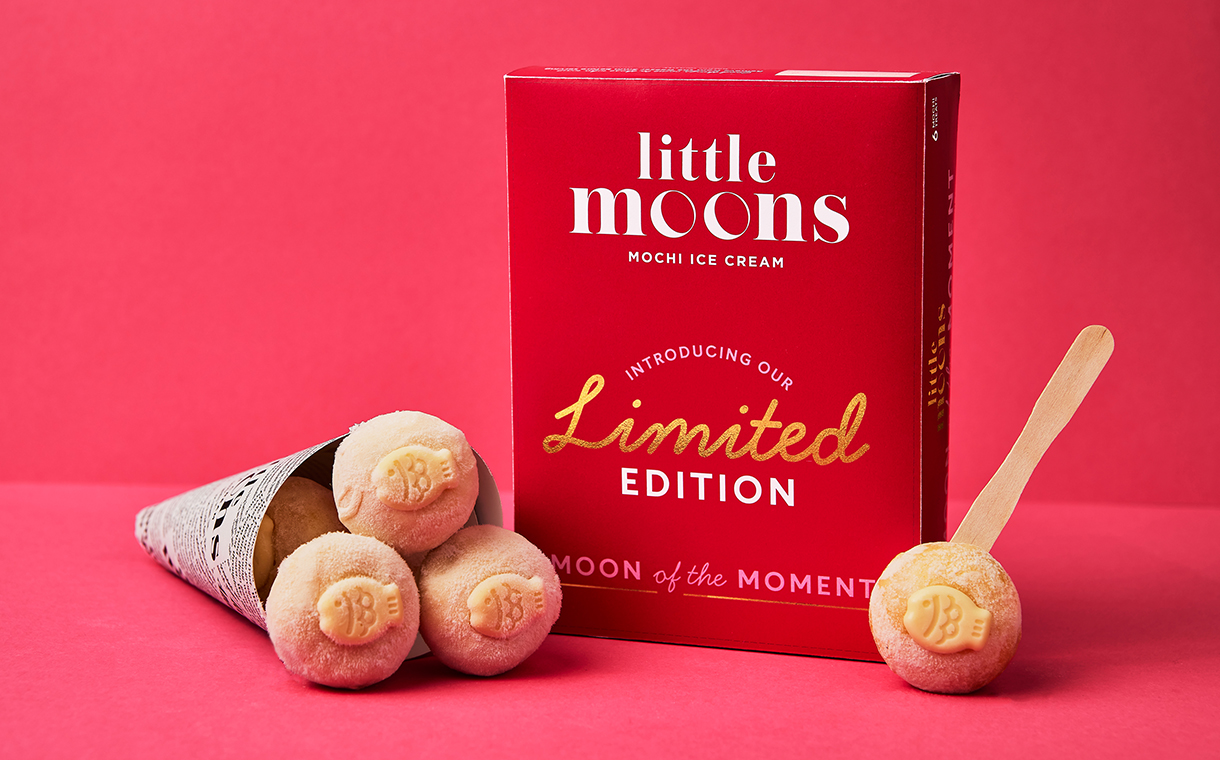 Little Moons debuts three British summertime mochi ice cream bite flavours