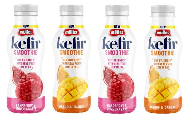 Müller enters kefir category with duo of smoothies