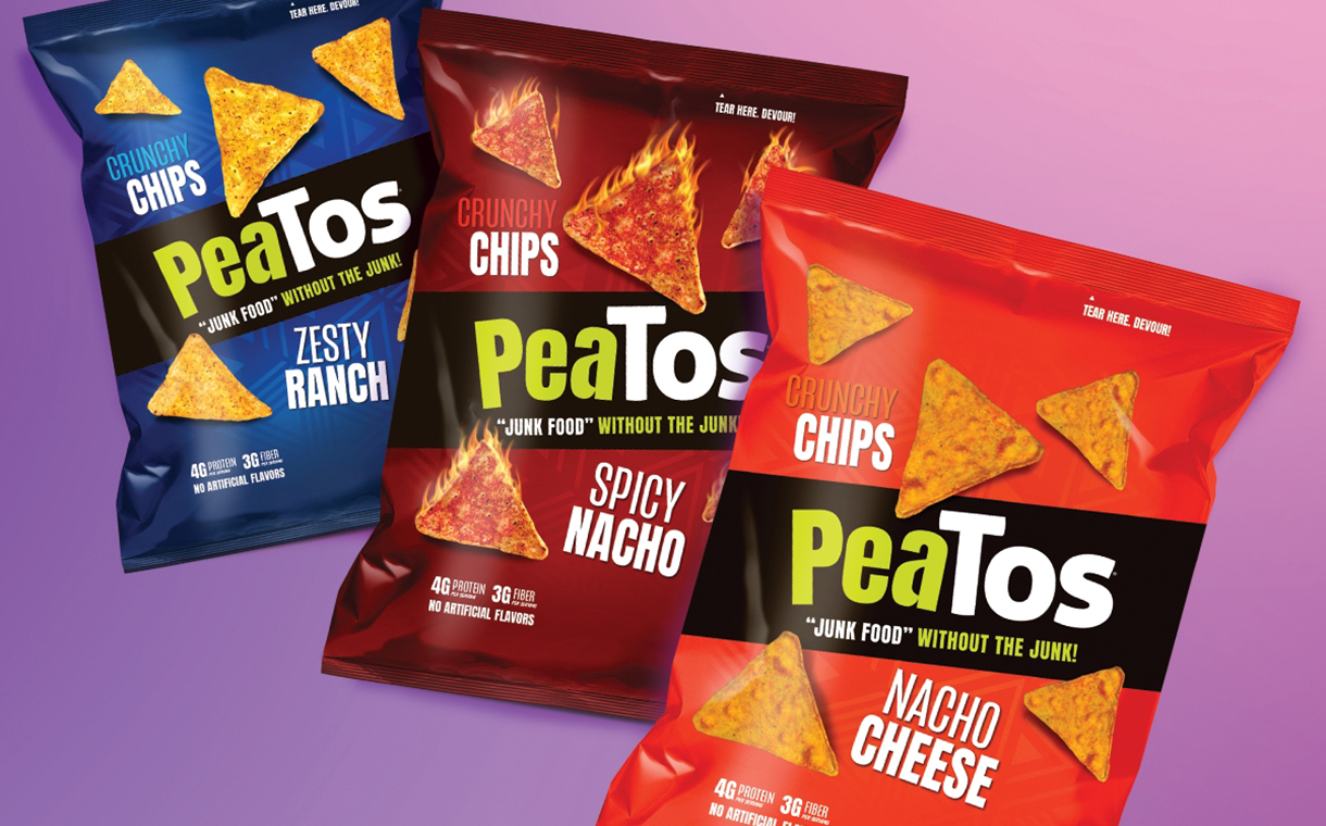PeaTos releases new tortilla style chips line in US