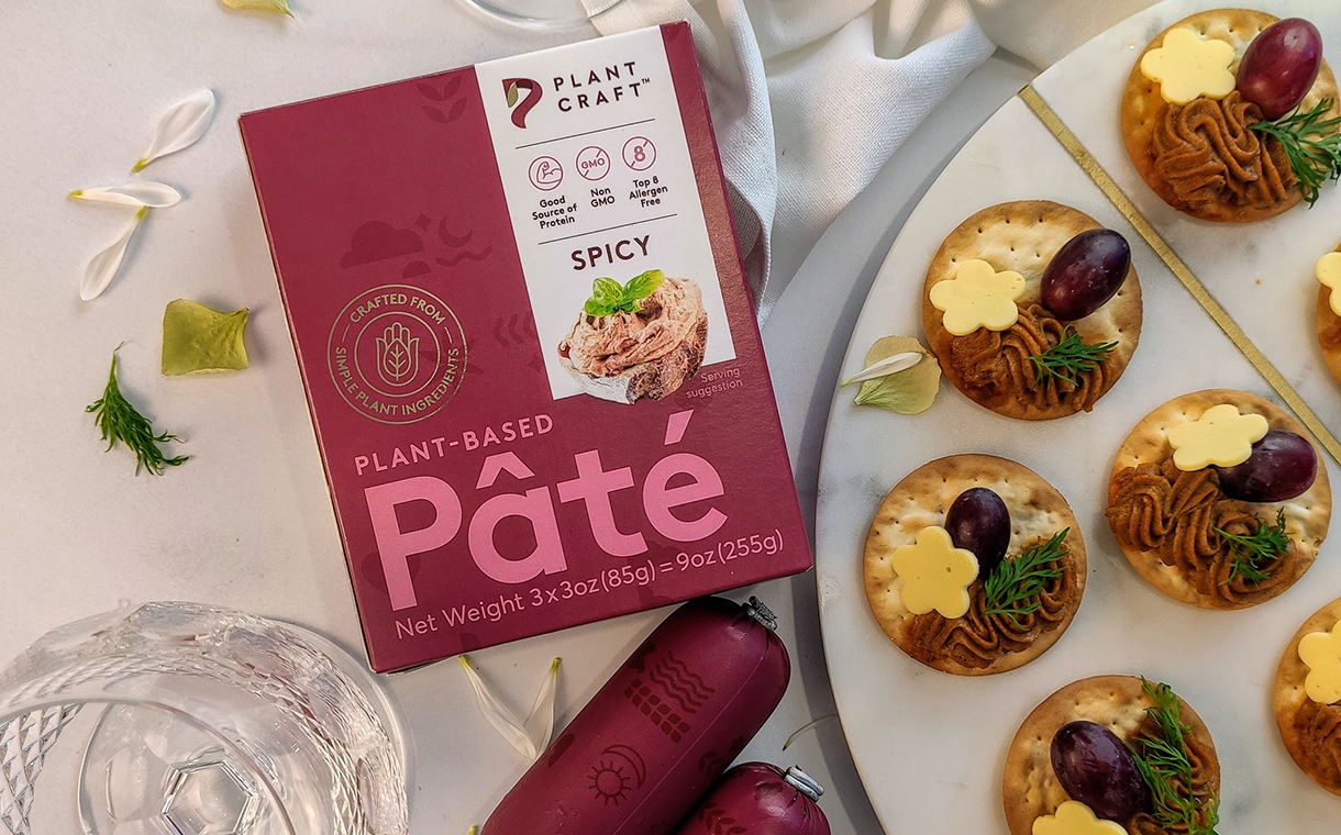 Plantcraft launches vegan pâté line into US stores