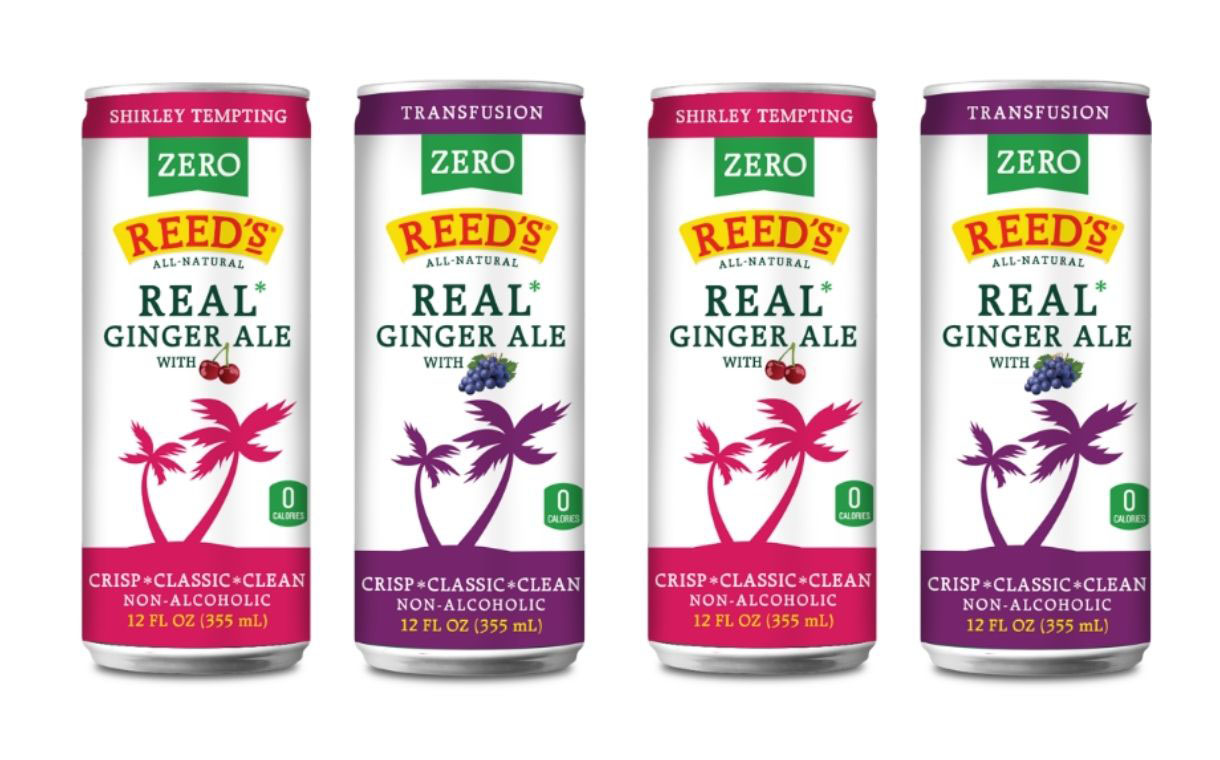 Reed’s launches duo of ginger ale mocktails in US