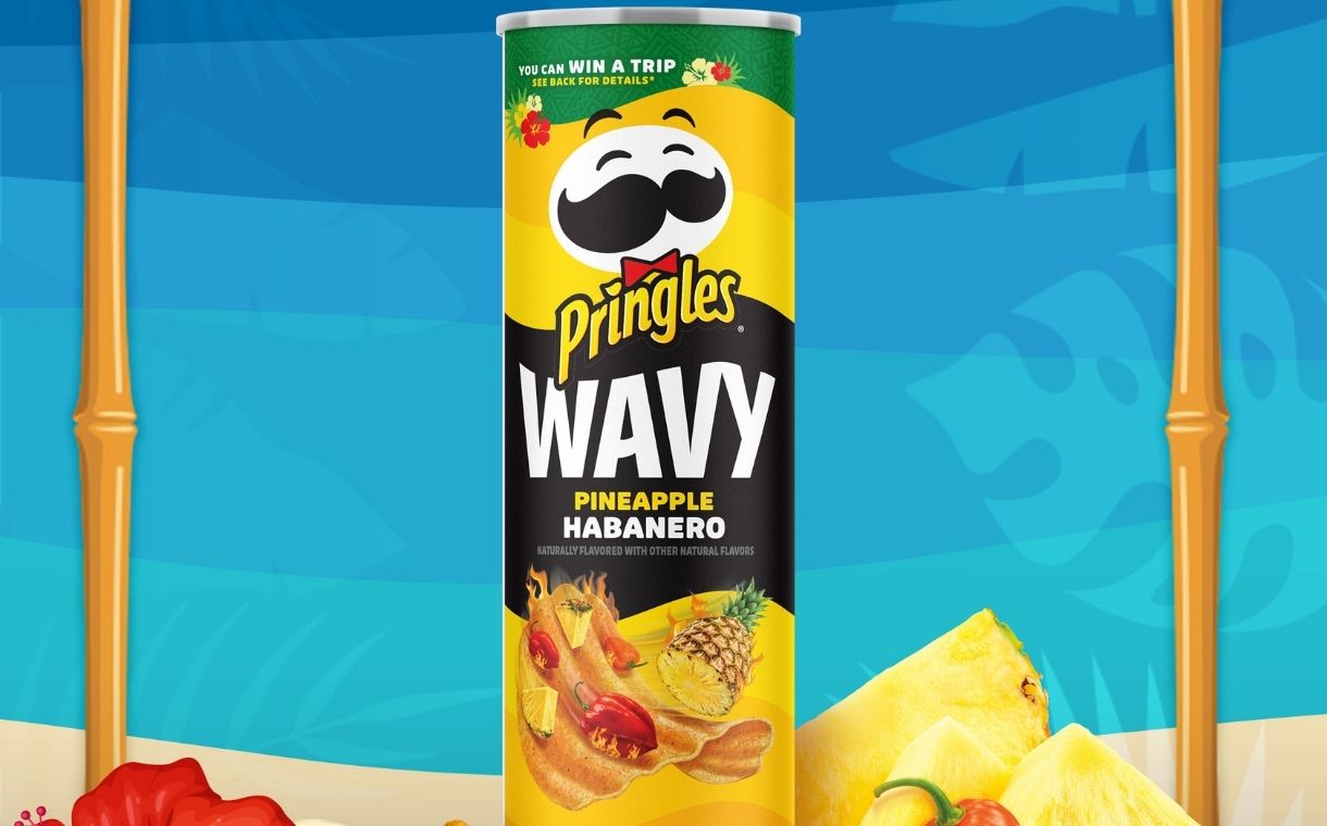 Kellogg’s Pringles brand releases Wavy Pineapple Habanero flavour