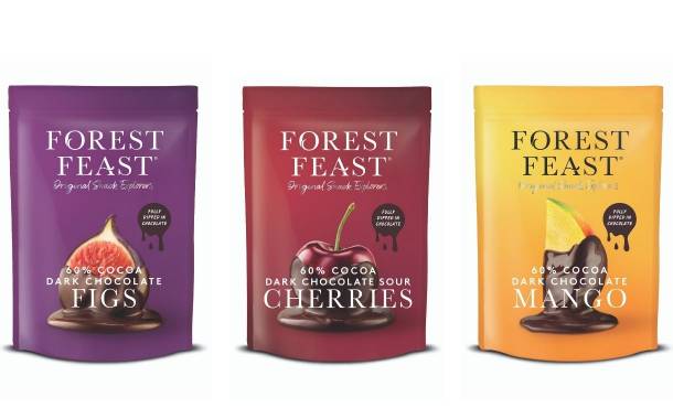 Kestrel Foods' Forest Feast brand releases range of chocolate-dipped fruit